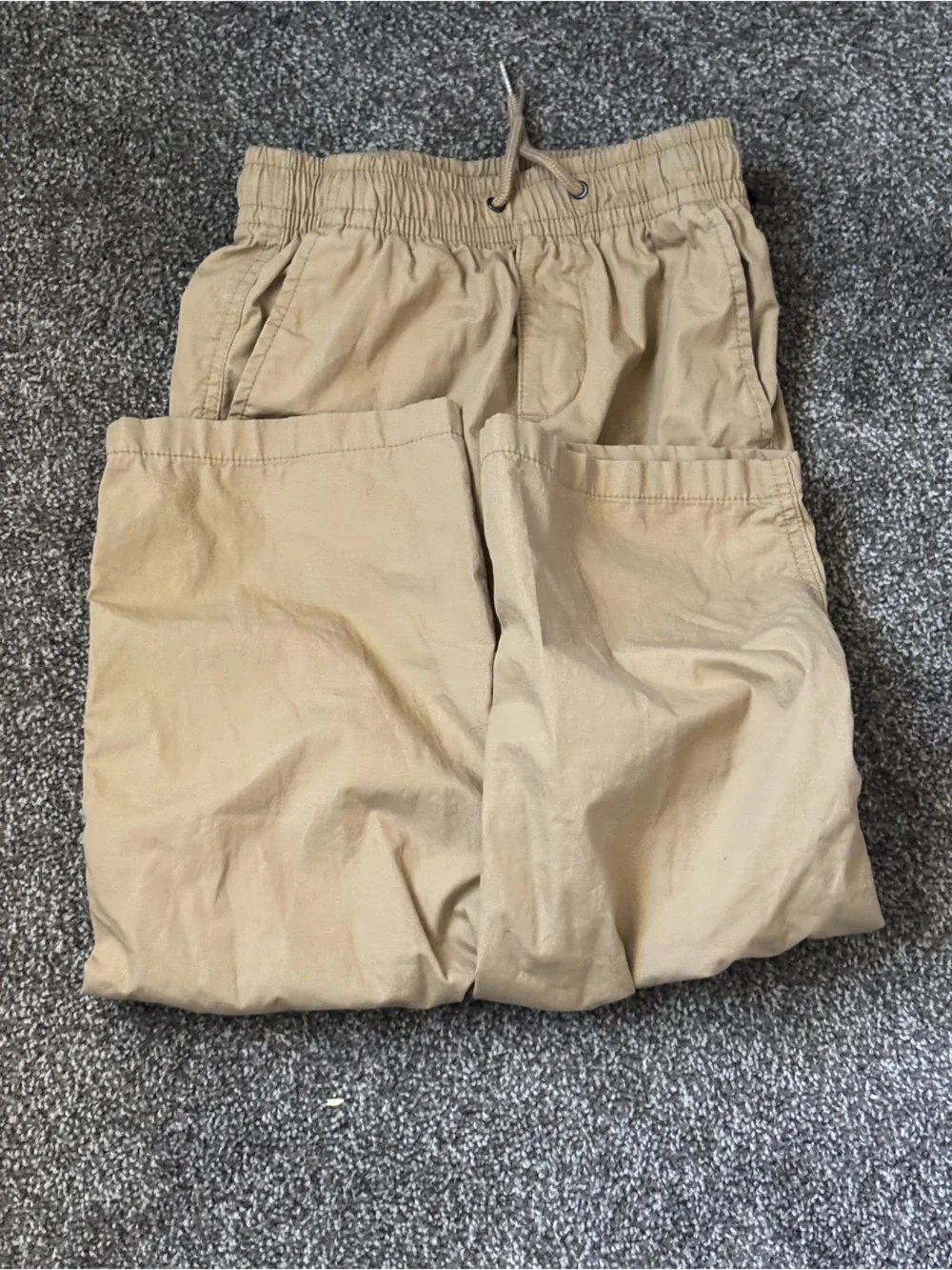 GAP Boys Tan Cargo Jeans